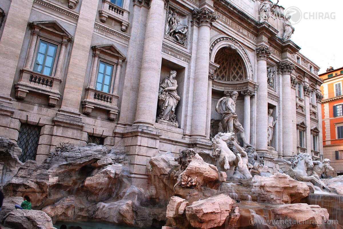 Trevi Fountain – a spectacular fountain at the junction of three ancient roads | Chirag Virani | Hetal Virani